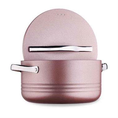 Korkmaz A2620 Linea Plus 7 Parça Tencere Seti Rosagold