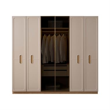 Capella 6 Kapılı Reflekte Camlı Gardırop 240x216 cm (D1)