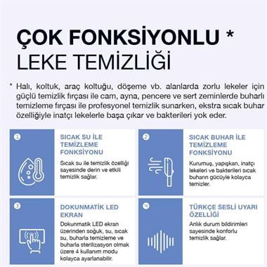 Fakir Spot Cleaner PR8038 Buhar & Leke Temizleyici (41005210)