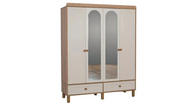 Bohem M144 4 Kapılı Gardırop