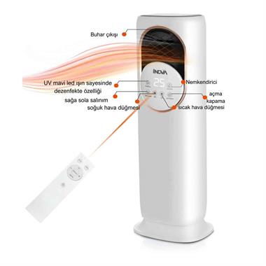 İNOVO APOLLO ISITMA SOĞUTMA NEMLENDİRME UV STERILIZATÖR