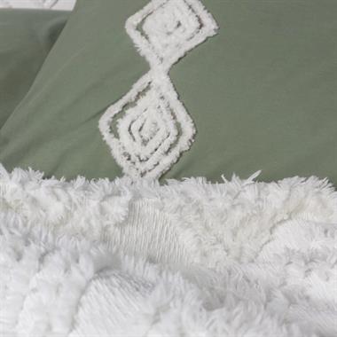 Cotton Box Limi Luke Krem Çift Kişilik Yatak Örtülü Nevresim Takımı