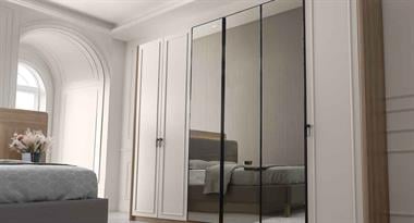 Galata 6 Kapılı Bazalı Yatak Odası Takımı