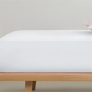 Englısh Home Düz 2 Pamuklu Tek Kişilik Lastikli Çarşaf 100x200cm Beyaz