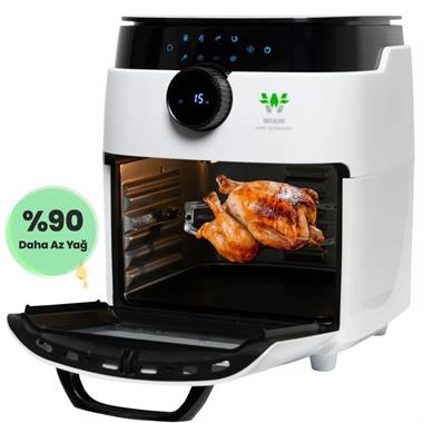 Wiami Airfryer Oven RA-011W 12 lt Sıcak Hava Fritözü