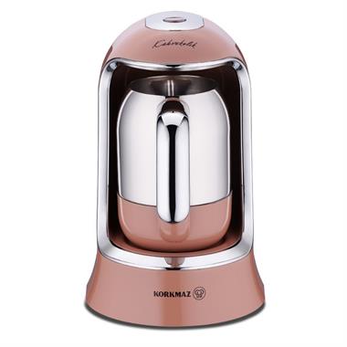 Korkmaz A860-17 Kahvekolik Otomotik Kahve Makinesi Mocha/Krom