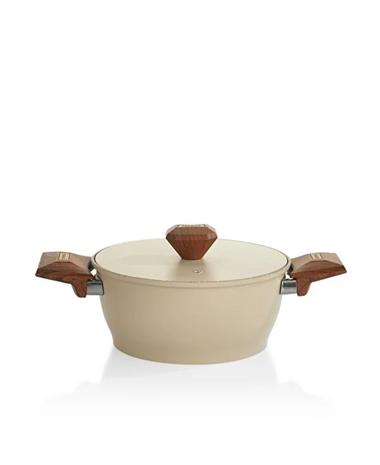 Schafer 1S7021-20003-KRM01 Toscana Döküm Tencere Seti 7 Parça-Krem