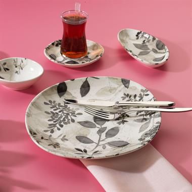 Schafer 1S2034-02001 Felis Kahvaltı Takımı 32 Parça Gri