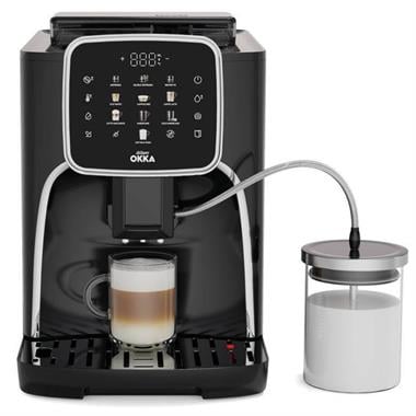 Arzum OK0028-05 Okka Espresso Pro M Tam Otomatik Espresso Makinesi-Krom