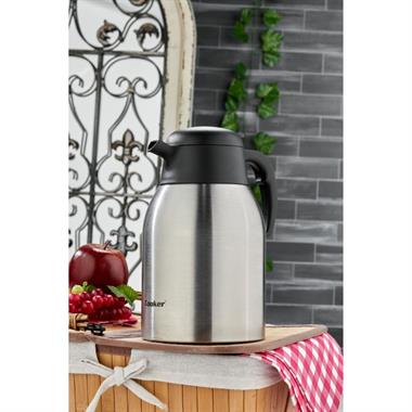 Cooker CKR2104 Çelik Termos 2 Litre Isı Korumalı Paslanmaz Çelik Termos