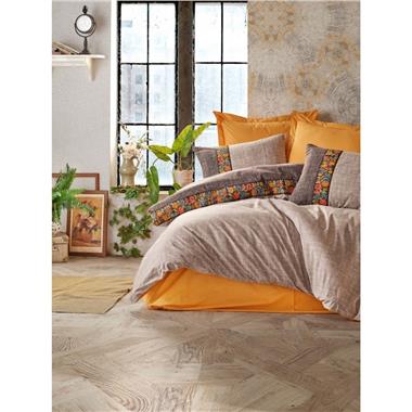 Cotton Box CB Folk Art Rnf Nevresim Takımı Tek Kişilik 