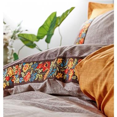 Cotton Box CB Folk Art Rnf Nevresim Takımı Tek Kişilik 