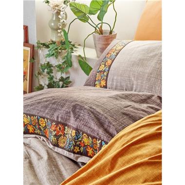 Cotton Box CB Folk Art Rnf Nevresim Takımı Tek Kişilik 