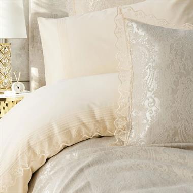 Cotton Box Chı Chı Velora Cappuccino Çift Kişilik Pikelı Nevresim Takımı