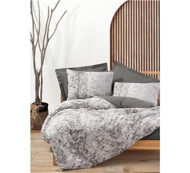 Cotton Box Dual Odın Çift Kişilik Nevresim Takımı Kahve