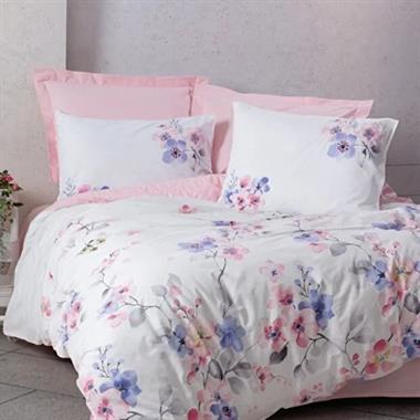 Cotton Box Modaline Jayda Ranforce Tek Kişilik Nevresim Takımı Pembe 160x220