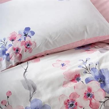 Cotton Box Modaline Jayda Ranforce Tek Kişilik Nevresim Takımı Pembe 160x220