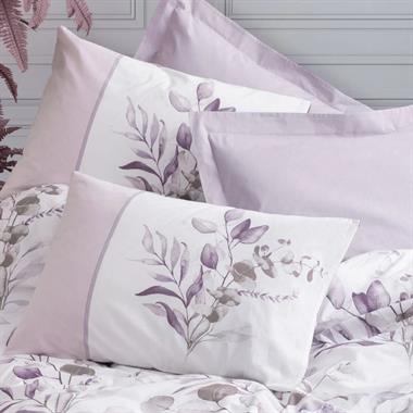 Cotton Box Mode Line Ranforce Nevresim Takımı Çift Kişilik Nadıa Lila 200x220