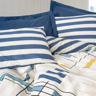 Cotton Box Modern Lunox Tek Kişilik Ranforce Nevresim Takımı 160x220 cm Lacivert