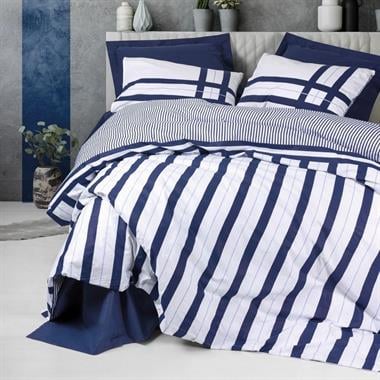 Cotton Box Nobıl Nifty Tek Kişilik Ranforce Pamuk Nevresim Takımı 160x220 Lacivert