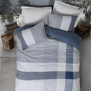 Cotton Box Nordek Liva Ranforce Tek Kişilik Nevresim Takımı 160x220 Gri
