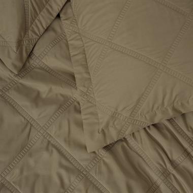 Cotton Box Serra Tila Yatak Örtüsü Bej Tek Kişilik