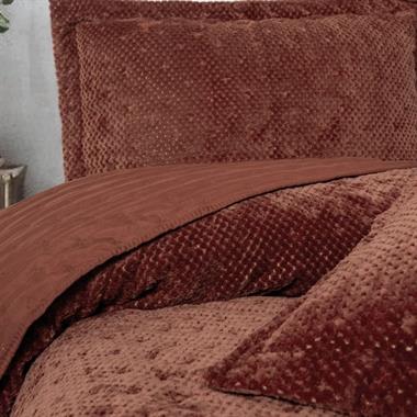 Cotton Box Softness Boleta Çift Kişilik Yatak Örtüsü 260x230 cm Kiremit