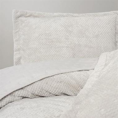 Cotton Box Softness Boleta Çift Kişilik Yatak Örtüsü Seti 260x230 cm Taş