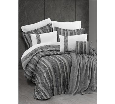 Cotton Box Valent Platinium Çeyiz Seti Gri 11 Parça