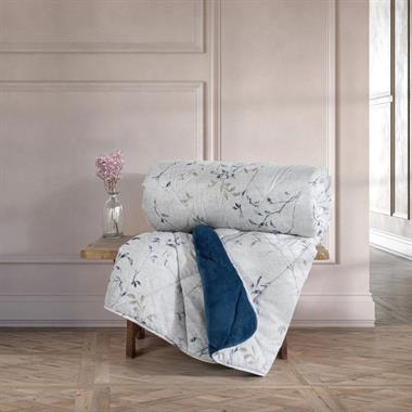 Cotton Box Velvet Mikrojel Dolgulu Biyeli Yorgan 155x215 cm 300 GSM
