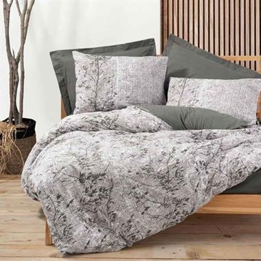 Dual Tek Kişilik Nevresim Takımı Odin Kahve