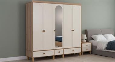 M142 Bohem 5 Kapılı Mebranlı Dolap