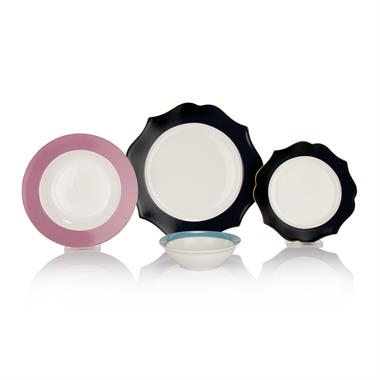 Schafer 1S7038 Talya Yemek Takımı 24 Parça (01001-ASO01)