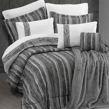 Cotton Box Valent Platinium Çeyiz Seti Gri 11 Parça