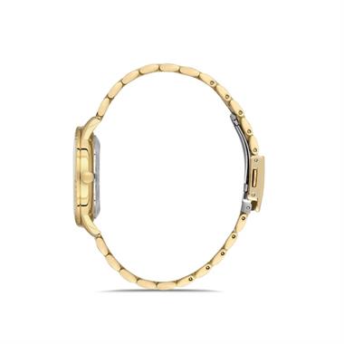 David Guner DG-8680LA-B1 Sarı Çelik Kordon Kadın Kol Saati