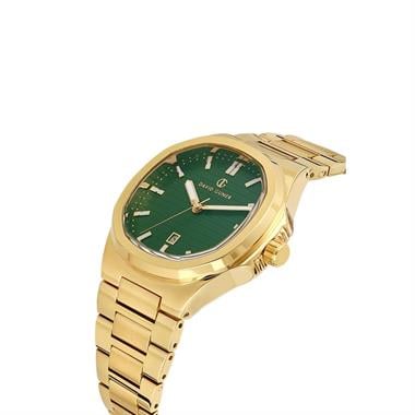 Davıd Guner DG-8755GA-B10 Sarı Yeşil Erkek Kol Saati