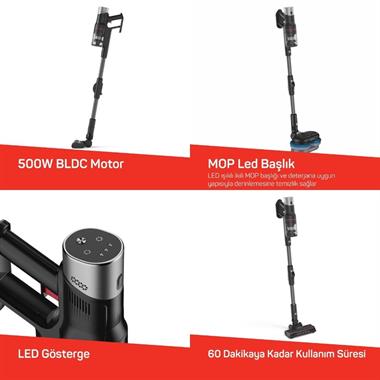 Arzum AR4210-01 Magıclean Hydroflex Dikey Şarjlı Süpürge