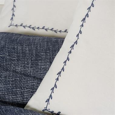 Cotton Box  Pıke Takımı Cb Embrova Sonıl Loom Lacıvert C.K. 8680108080993