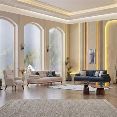 Duha Arven Koltuk Takımı 3+3+1