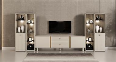 Renata Tv Ünitesi Yan Modül Raflı