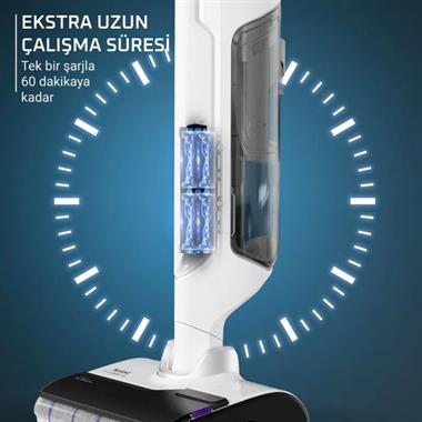 Tefal X-Clean 10 GF7540 Islak Kuru Şarjlı Dikey Süpürge (2211401372)