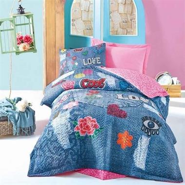 Cotton Box Genç Nevr. Tak. Kelly Pembe Tek Kişilik