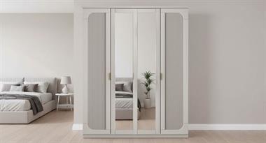 Kanyon 4 Kapılı Gardırop Vario Vizon