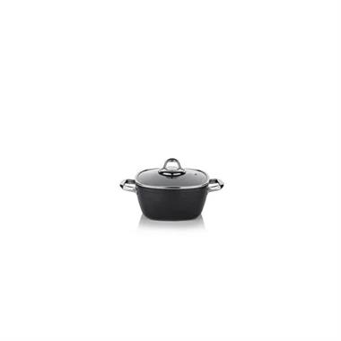 Schafer 1S2404-22005-SIY01 Gastronomie Master Y.Y.Tencere Seti -İnd-7 Parça-Siyah