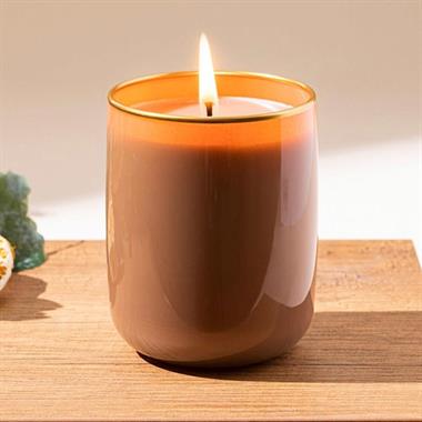 Englısh Home Valentin Koyu Bej  Kokulu Mum. 190 gr