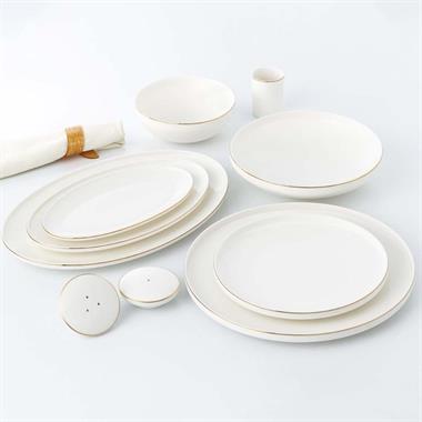 Korkmaz A8084 Diana Coll. 60 Parça Yemek Takımı Gold