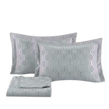 Elart Andrea Tek  Kişilik Günlük Yatak Örtüsü Gümüş