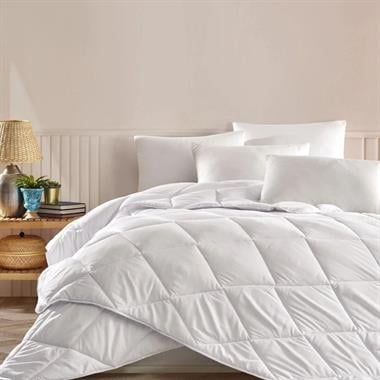 Elart Mikrofiber Çift Kişilik Yorgan + 2 Yastık – 3lü Set