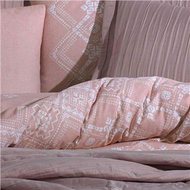 Elart Calısta Tek Kişilik Nevresimli Yatak Seti Gülkurusu