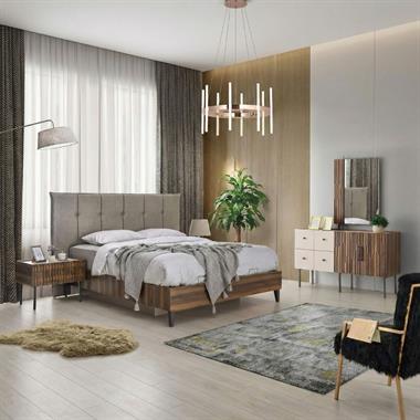 Elit 6 Kapılı Bazalı Yatak Odası Takımı
